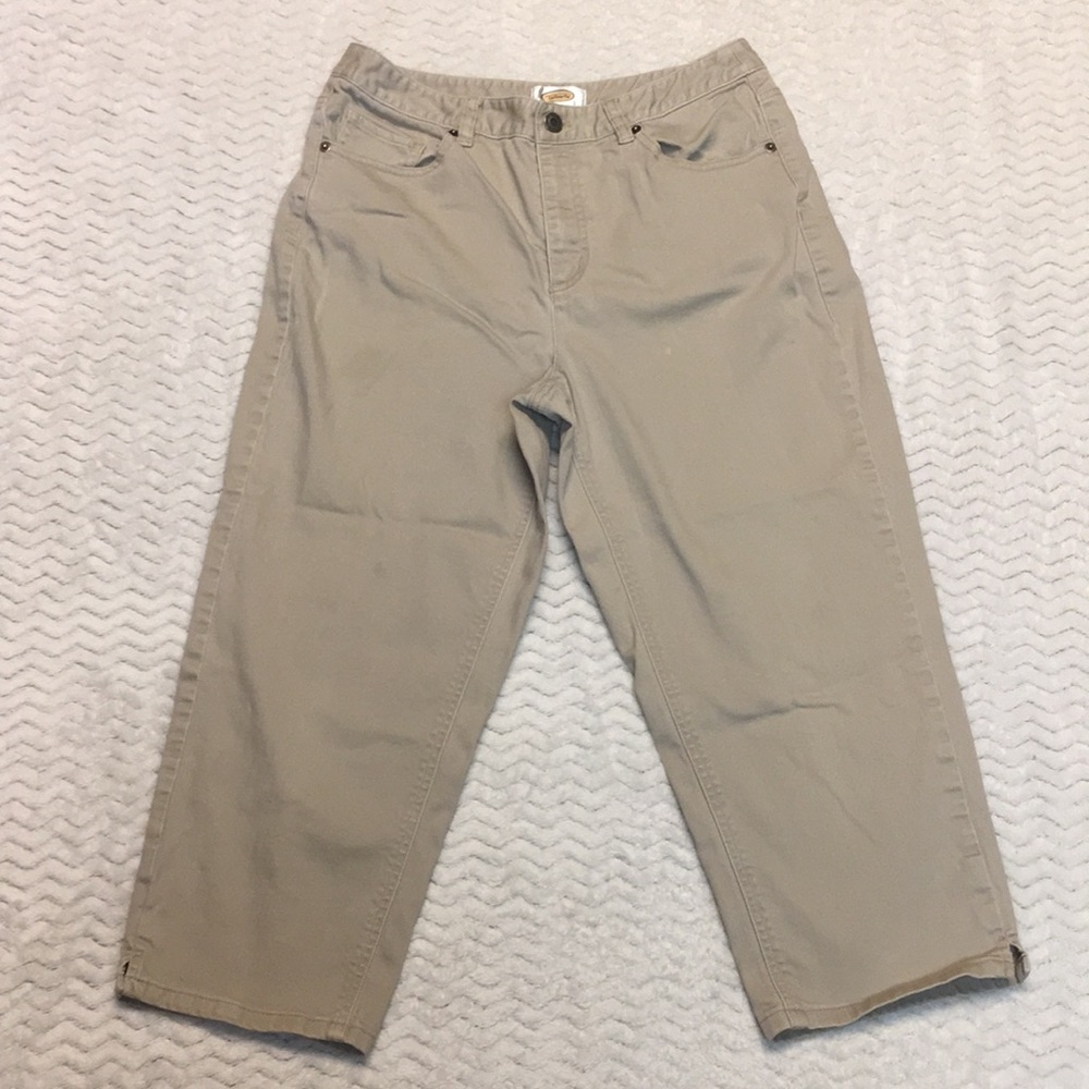 Talbots denim capri - size 10 - Picture 1 of 9